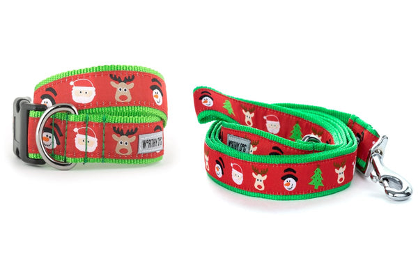 Merry Christmas! Walk Set – Collar & Leash