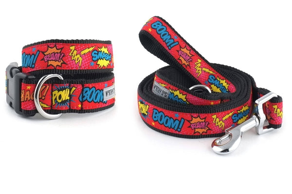 Comic Strip Walk Set – Collar & Leash