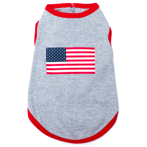 American Flag Tee for Dogs