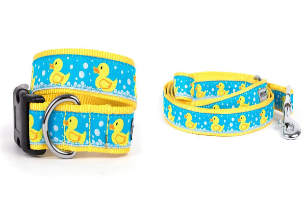 Rubber Duck Walk Set – Collar & Leash