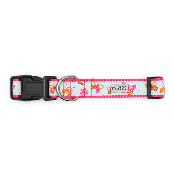 Butterflies Walk Set – Collar & Leash