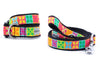 Hawaiian Patchwork Walk Set – Collar & Leash