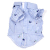 Gingham Whales Shirt