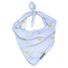 Lt. Blue Stripe Rubber Duck Bandana