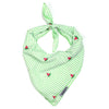 Green Stripe Watermelon Bandana