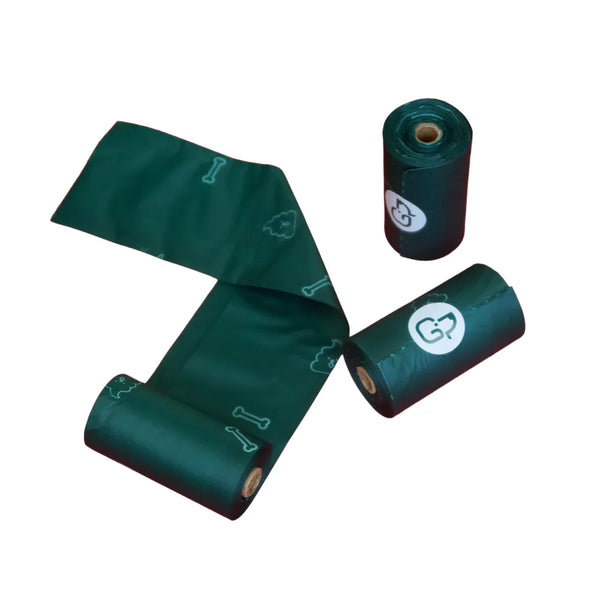 Home-Compostable Dog Poop Bags – Extra Thick, Leak-Proof & Eco-Friendly