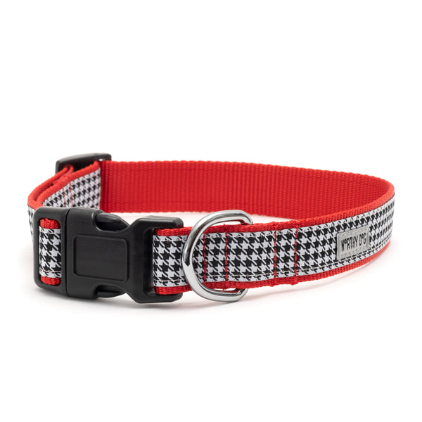 Houndstooth B/W Collar