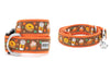 Pumpkin Spice Walk Set – Collar & Leash