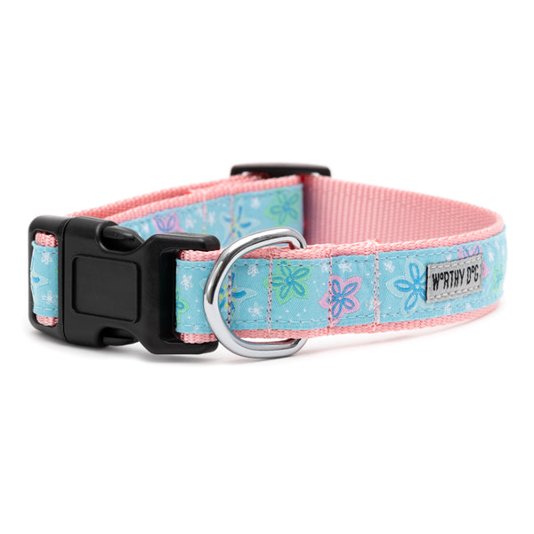 Starfish Floral Walk Set – Collar & Leash