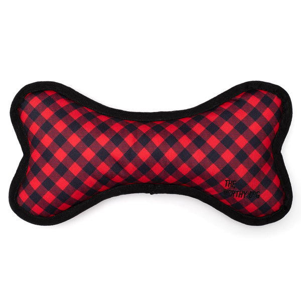 Bias Buffalo Plaid Bone Toy