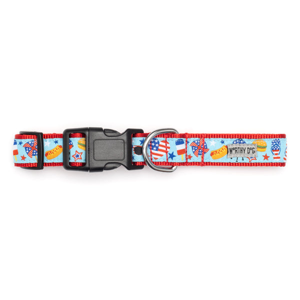 Independence Day Walk Set – Collar & Leash