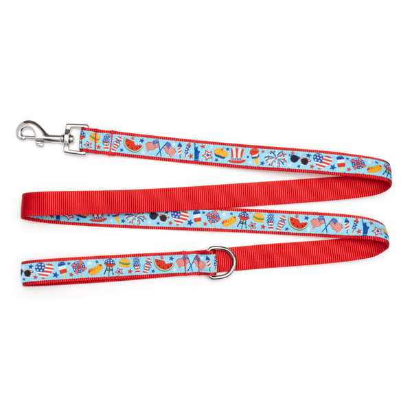 Independence Day Walk Set – Collar & Leash