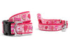 Love & Kisses Walk Set – Collar & Leash