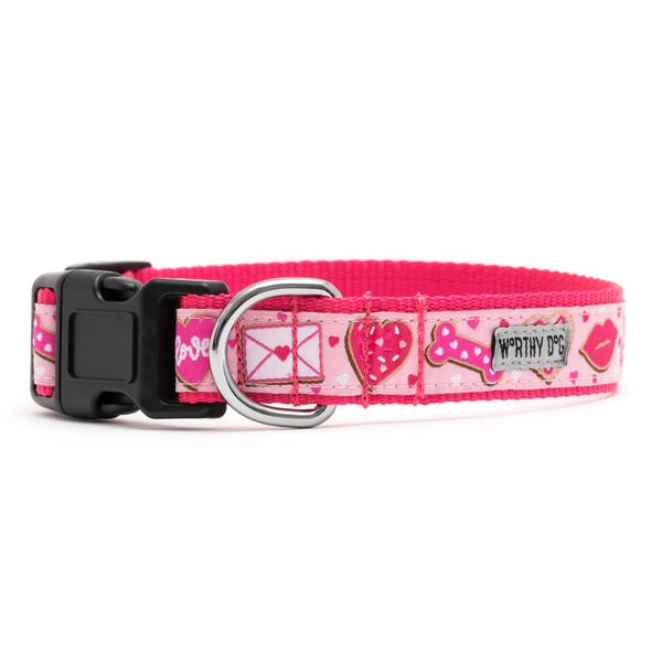 Love & Kisses Walk Set – Collar & Leash