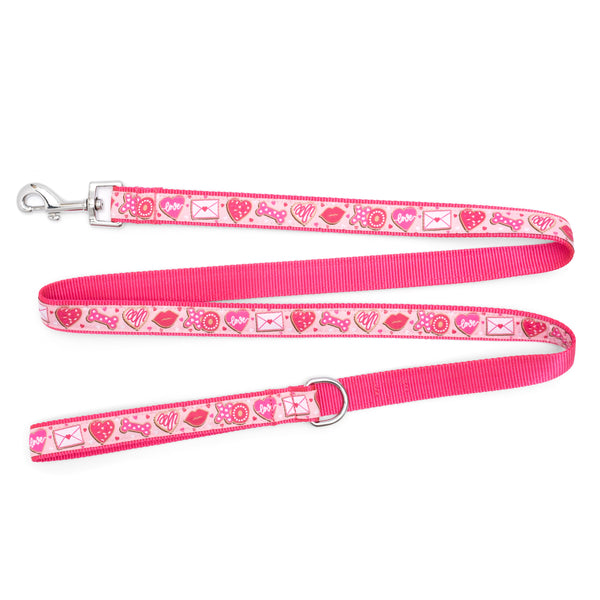 Love & Kisses Walk Set – Collar & Leash