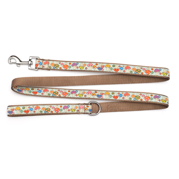 Mushrooms Walk Set – Collar & Leash
