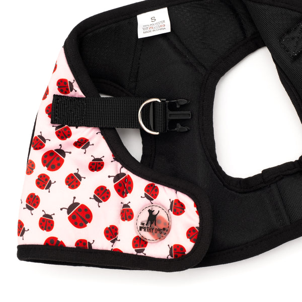 Pink Ladybugs Dog Harness – Sidekick Collection