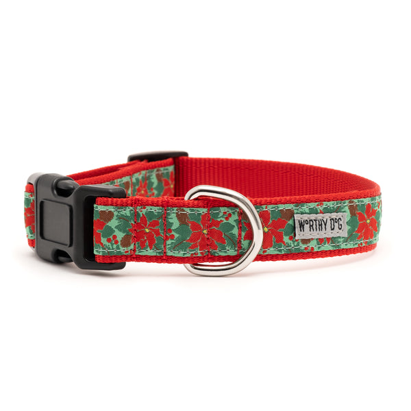 Poinsettias Collar