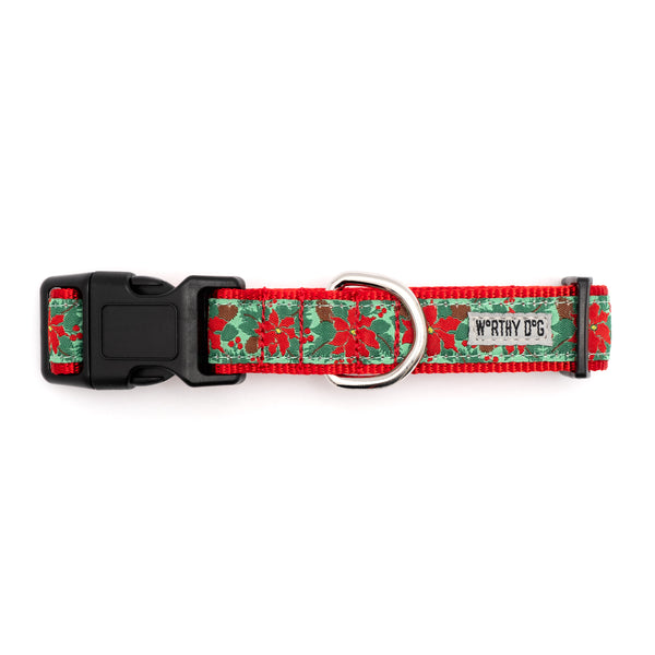 Poinsettias Collar