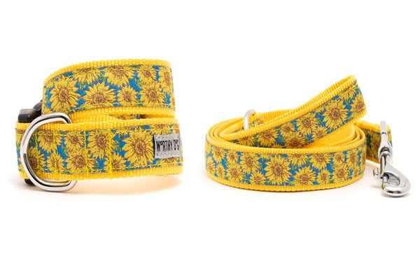 Sunflowers Walk Set – Collar & Leash