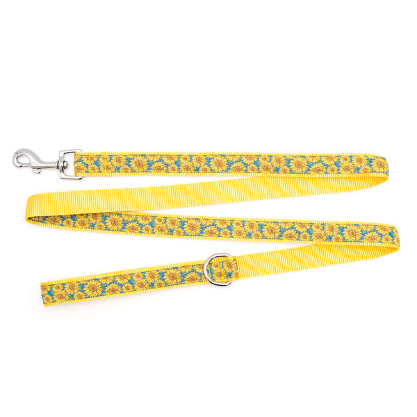 Sunflowers Walk Set – Collar & Leash