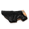 Reversible Faux Leather Dog Jacket