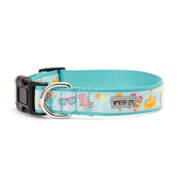 Life'S A Beach Walk Set – Collar & Leash