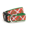 Holiday Plaid Dog Collar