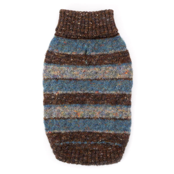 Tweed Stripe Turtleneck