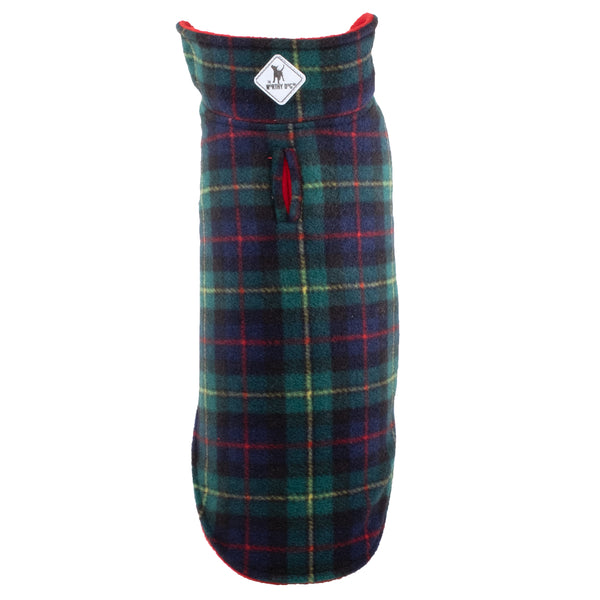 Fargo Fleece Dog Jacket – Cozy, Stylish & Easy to Wear