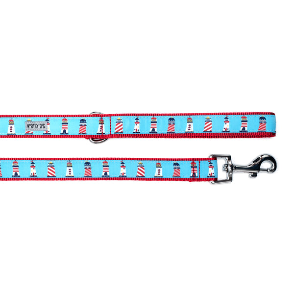 Lighthouses Walk Set – Collar & Leash
