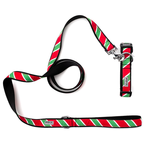 Holiday Stripe Collar