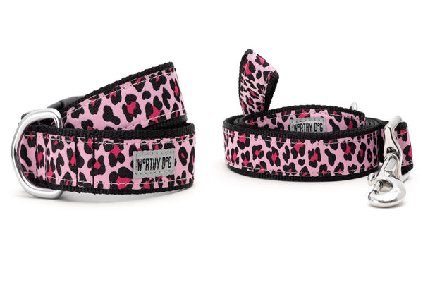 Leopard Walk Set – Collar & Leash
