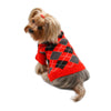 Argyle Dog Turtleneck Sweater