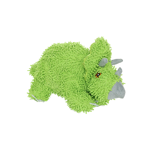 Mighty Microfiber Ball Med Triceratops Green