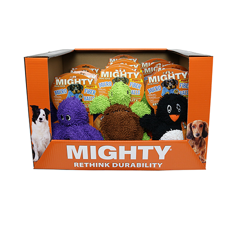 Mighty PDQ 5 Octopus, 5 Turtle & 5 Penguin Black- 15 Units