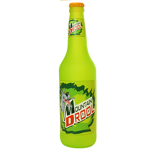 Silly Squeaker Beer Bottle Mountain Drool