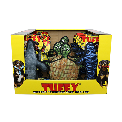 Tuffy Dolphin, Turtle & Whale- 16 Units