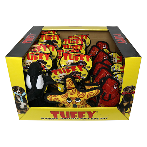 Tuffy Killer Whale, Starfish & Fish Red - 20 Units