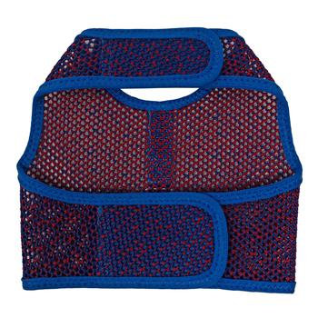 Active Mesh Dog Harness with Leash - Blue & Red