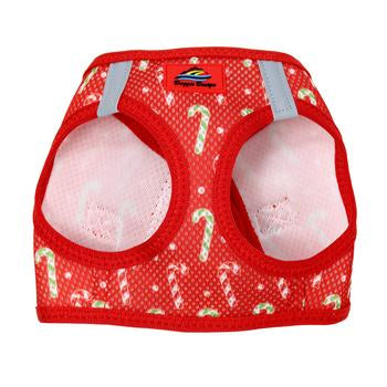 American River Choke Free Dog Harness Holiday Collection - Candy Canes
