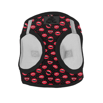American River Choke Free Dog Harness Holiday Collection - Vampire Kisses