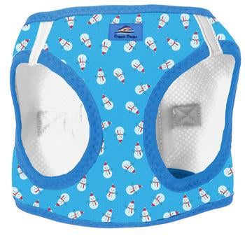 American River Choke Free Dog Harness Holiday Collection - Snowman