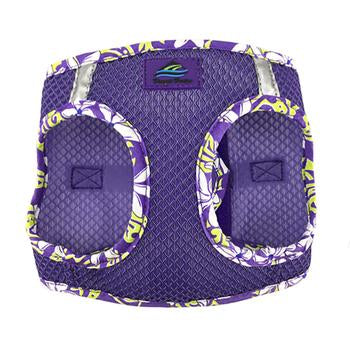 American River Choke Free Harness Hawaiian Trim - Paisley Purple