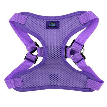 Wrap and Snap Choke Free Dog Harness by Doggie Design - Paisley Purple