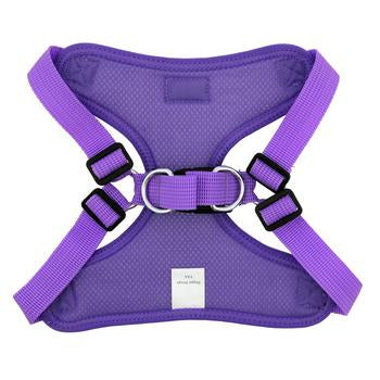 Wrap and Snap Choke Free Dog Harness by Doggie Design - Paisley Purple