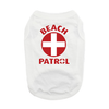 Beach Patrol Dog Shirt - White