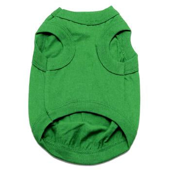 Cotton Dog Tank - Emerald Green