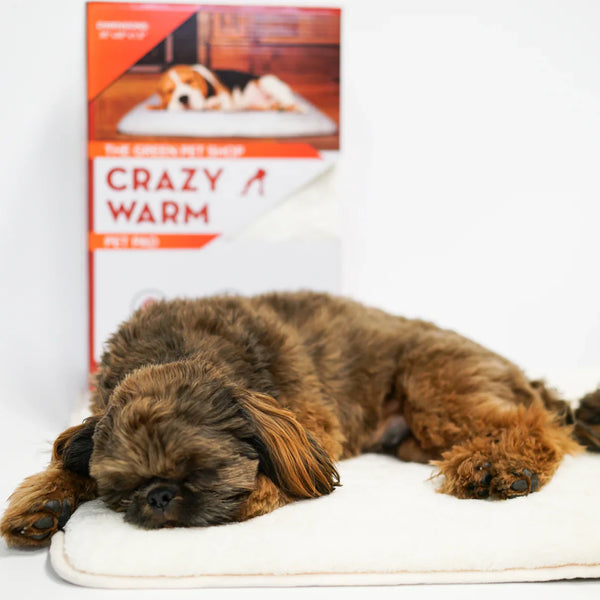 Crazy Warm Pet Bed – Self-Warming Orthopedic Pad for Dogs & Cats