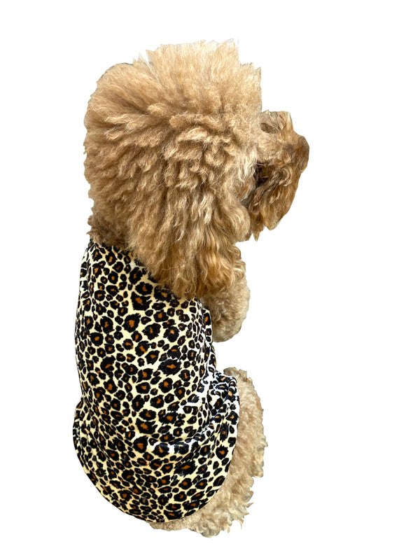 Tank, Retro Leopard Velvet Top